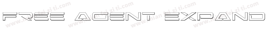 Free Agent Expanded字体转换